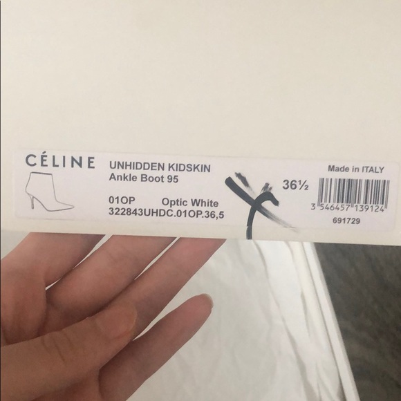 Celine heel ankle boots - Picture 8 of 9
